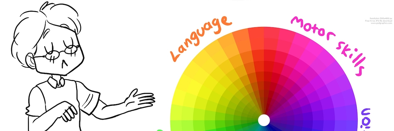 Comic Redesigns the Autism Spectrum to Crush Stereotypes introduction to colorwheel autism spectrum