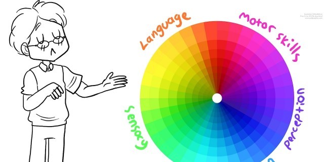 Comic Redesigns the Autism Spectrum to Crush Stereotypes introduction to colorwheel autism spectrum