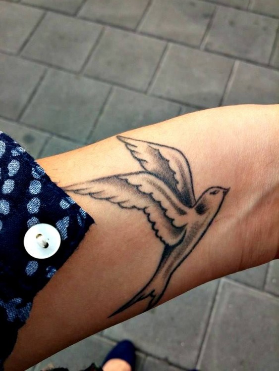 tattoo of a bird