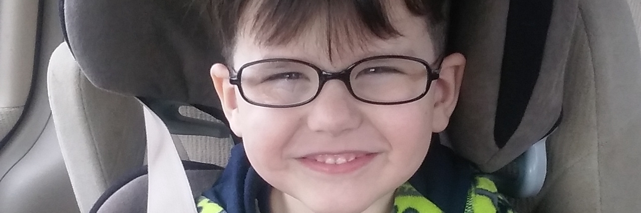Mom Responds to Woman Who Blamed Bad Parenting on Son's Behavior author's son in car