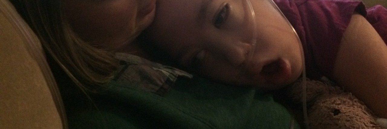 Child Loss: A Mom's Letter to Herself Before Her Daughter Passed Away casey and mom snuggling