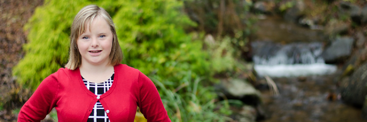 Carolyn Sampson, Woman With Down Syndrome, Starts Gluten-Free Bakery In a photo provided by Elise Sampson, Carolyn Sampson poses outdoors.