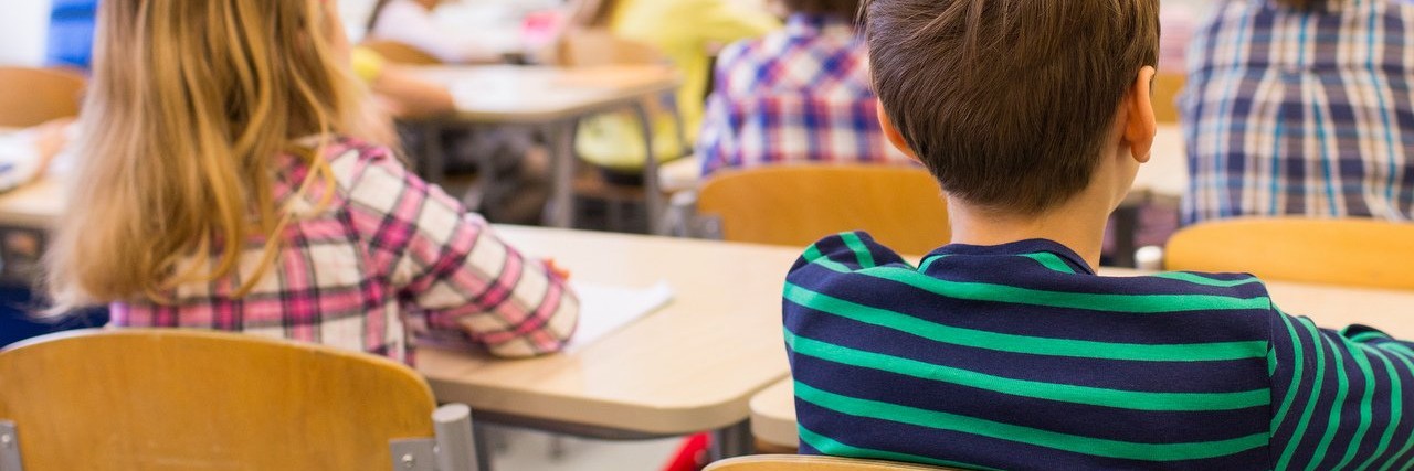 When My Daughter Talked to Her Class About Her Asperger's children in classroom