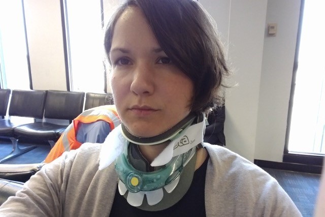 When a Man at the Airport Noticed How Much Pain I Was In karina sturm at airport