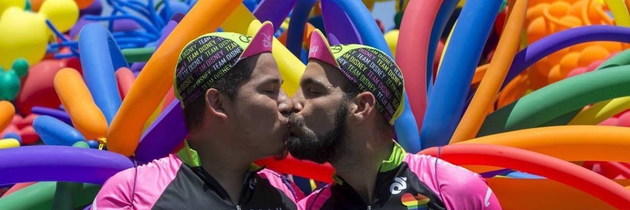 Coming Out as Gay and Someone With Depression dave and noah kissing at la marathon