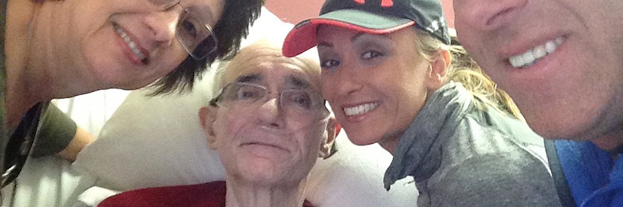 Being in a Relationship After You’ve Lost a Parent Lisa Ingrassia with her mother, father and better half