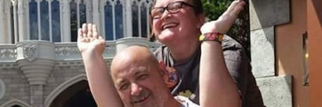 Thank You to My Dad Who Taught Me It's OK to Be Different Mandy Ree and her father