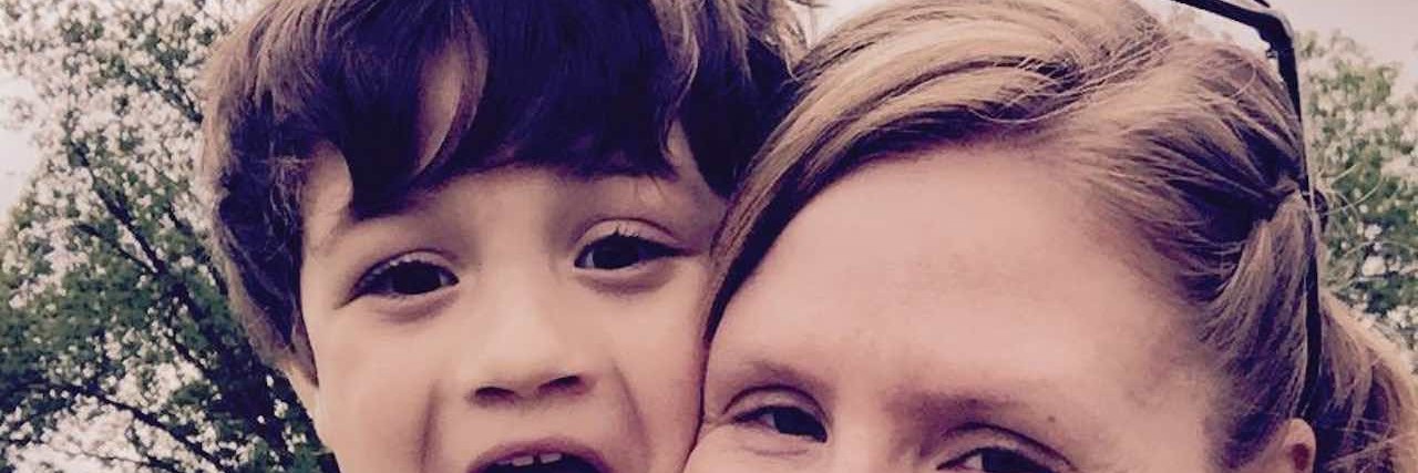 How My Son With Autism Responded to 'I Love You' mom and son smiling