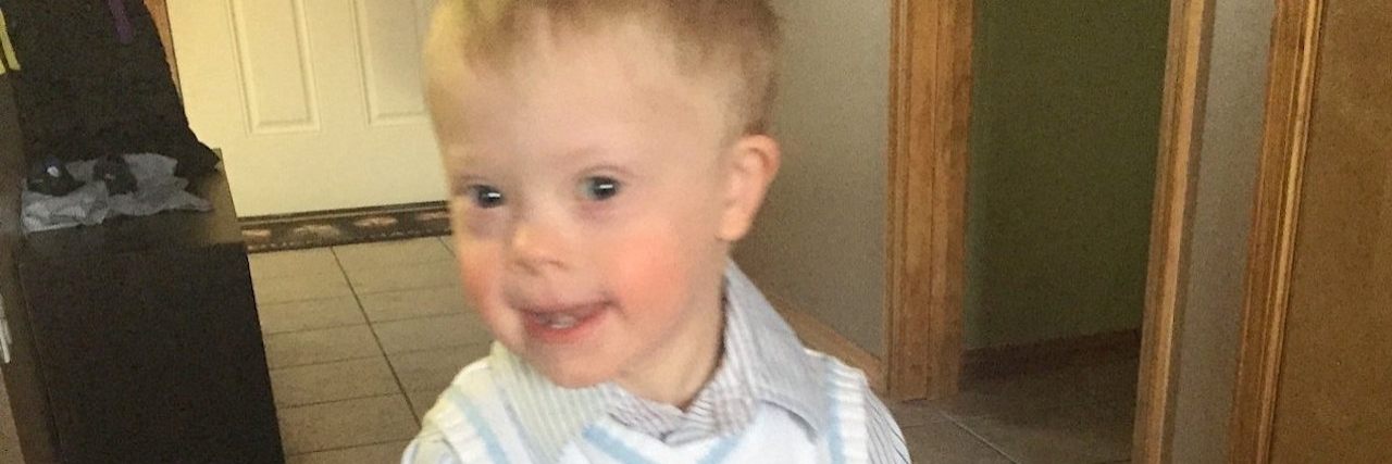 Down Syndrome: How My Child Communicated His Pain to Me Sherry Clair’s son, Gabe
