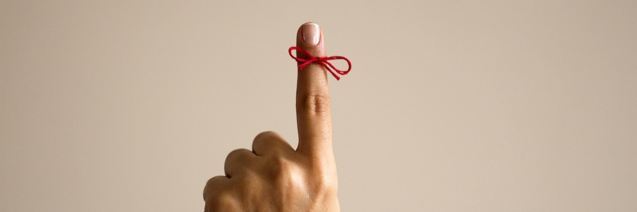 Important Things to Remember If You’re Experiencing Depression String wrapped around a finger