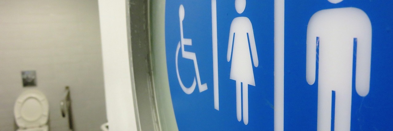 Using Accessible Bathroom Stall With Invisible Disability