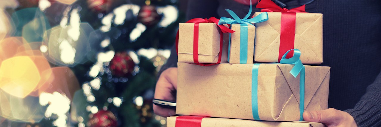 How to Deal With Overwhelming Medical Supply Day gift stack hand christmas