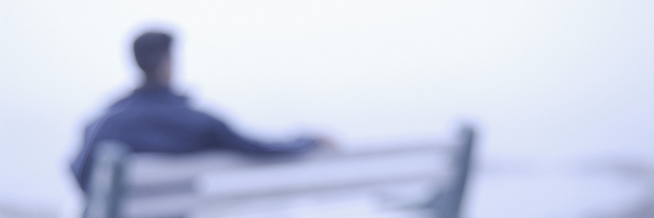 Major Depressive Disorder and Not Feeling Supported by Others Person sitting on bench