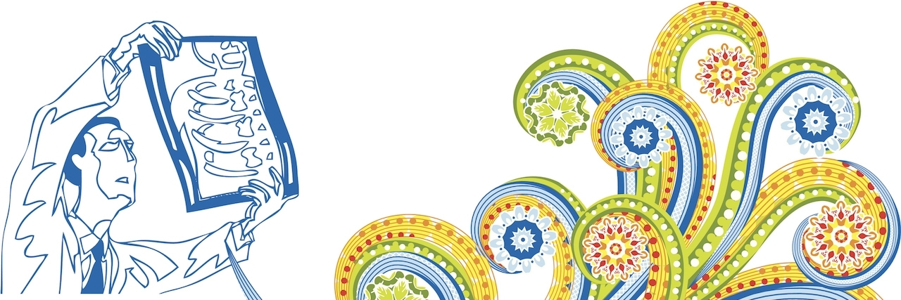 Thank You Letter to the Doctor Who Diagnosed Me With Bipolar Disorder The doctor looks a x-ray picture