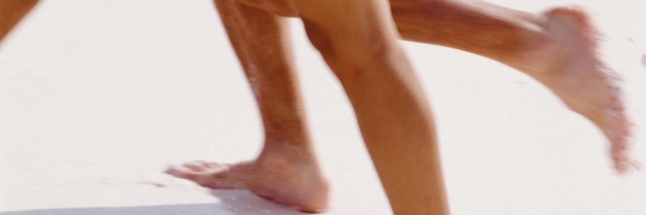 What to Do When Depression Takes Away Passion legs running in sand