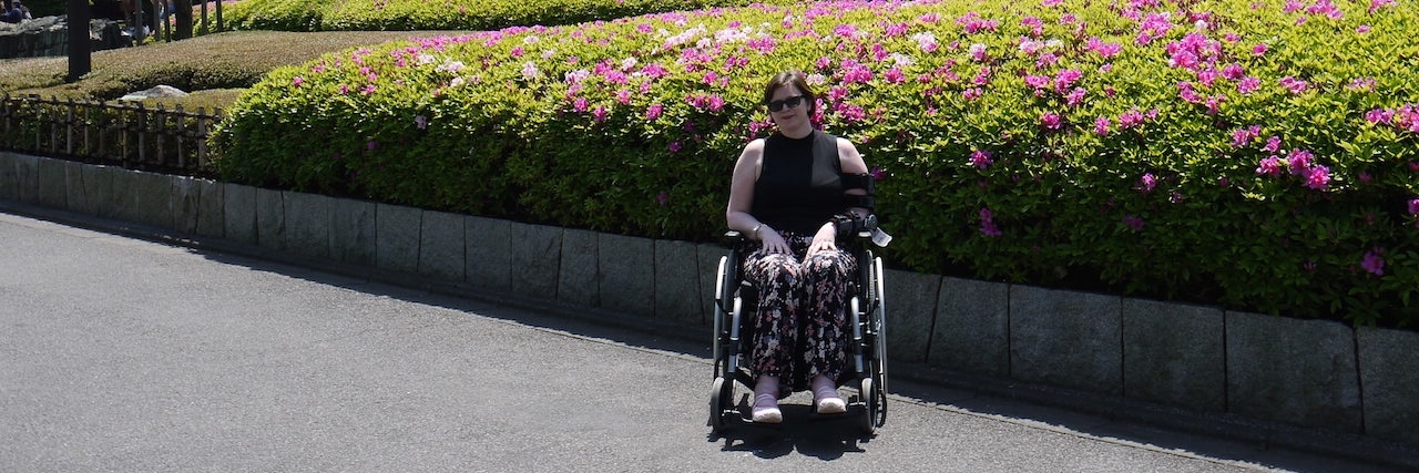 Learning to Accept Wheelchair Use With a Chronic Illness Rebecca traveling with her wheelchair