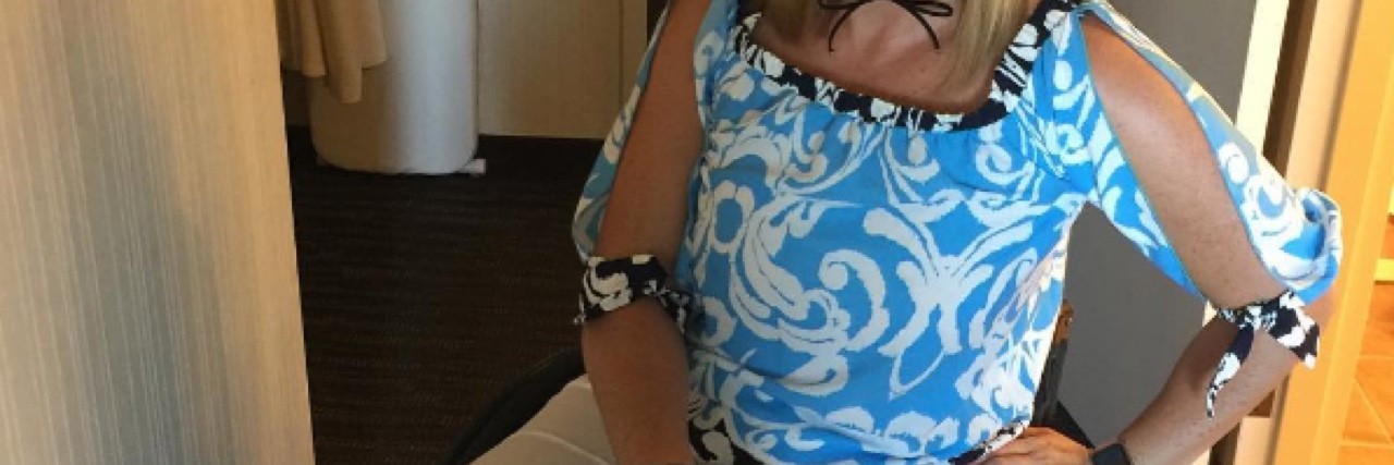 Hotel Apologizes to Olympic Gold Medalist Amy Van Dyken-Rouen for Calling Her a 'Cripple' Amy Van Dyken-Rouen in a wheelchair