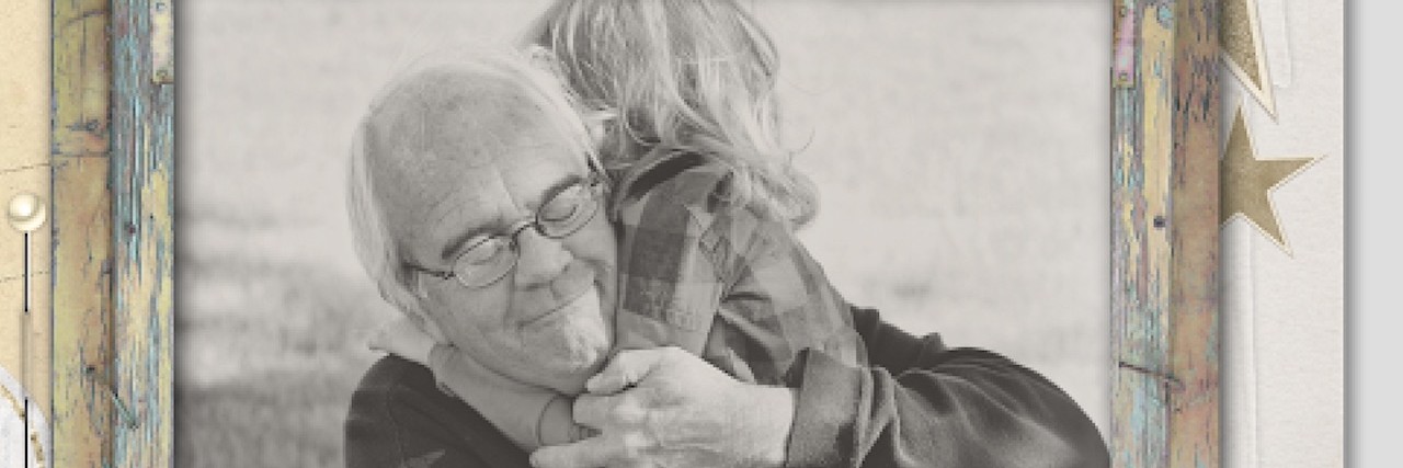 Getting Help For Yourself After a Parent's Suicide And older man hugging a child