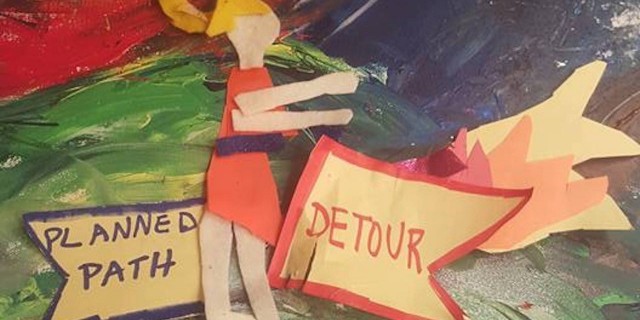 27 Surgeries Taught Me How to Cope With a Heartbreaking ‘Detour’ in My Life Artwork by Amy Oestreicher