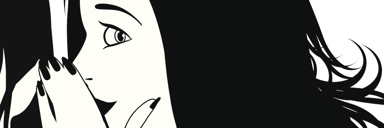 When a Friend Told People About My Crohn's Disease Two women share a secret. In black and white.