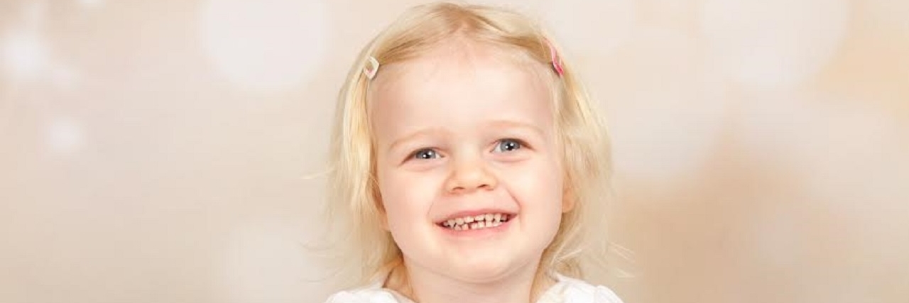 Two Months After My Daughter's Autism Diagnosis Ashley's daughter, Olive.