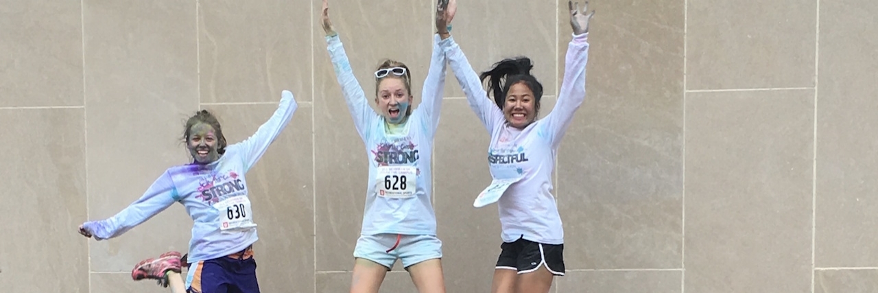 When You Can't Do What You Want With Narcolepsy three women jumping in the air