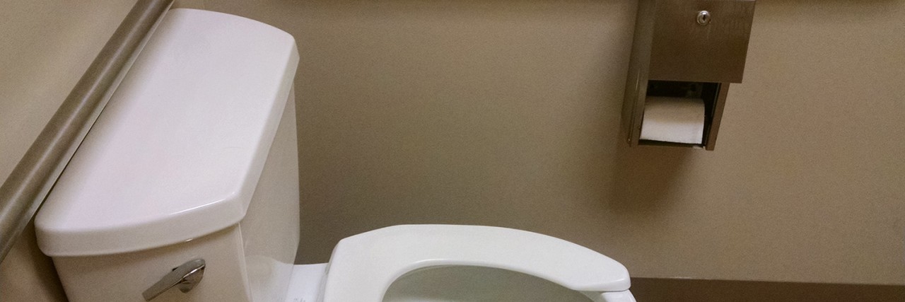 Why People Without Disabilities Shouldn't Use the Accessible Bathroom Wheelchair accessible public restroom.