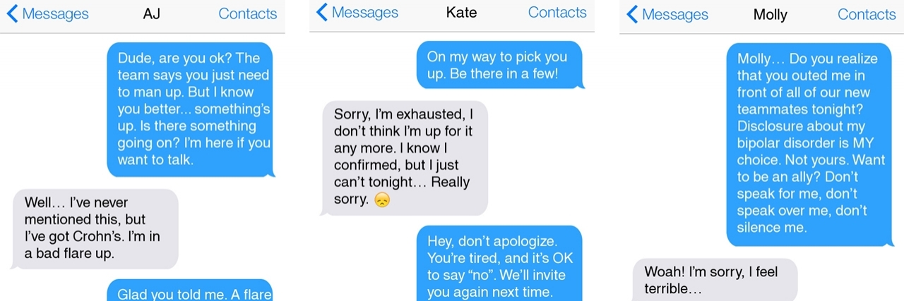 These Texts Get It Right About Invisible Disabilities Texts about invisible disability.