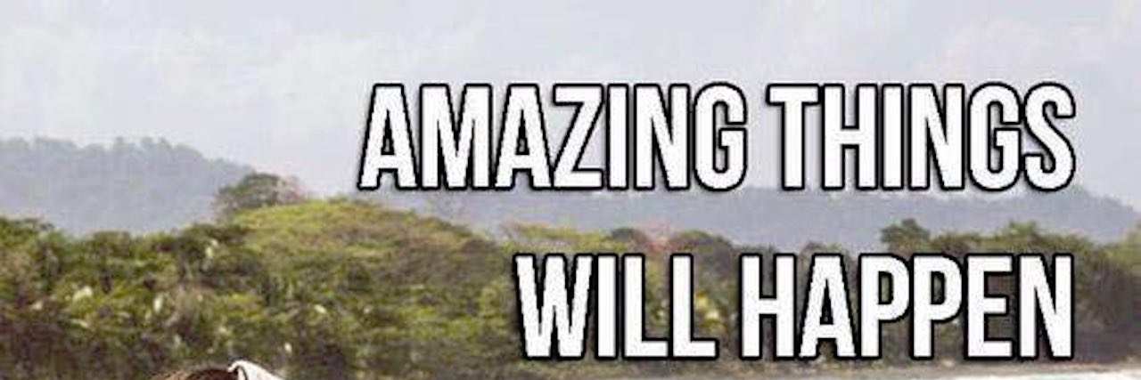 Response to 'Miserable Cow' Meme from Someone With Depression meme that says 'amazing things will happen today if you choose not to be a miserable cow'