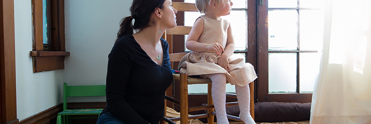 Parenting With Undiagnosed Disabilities Noelle and Isla.