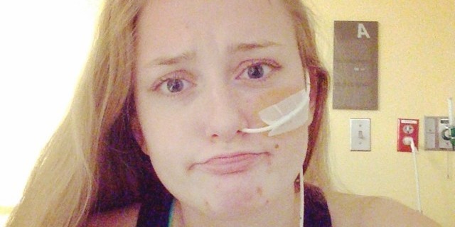 A Feeding Tube Patient’s Reaction to 'Feeding Tube Diets' woman with a feeding tube