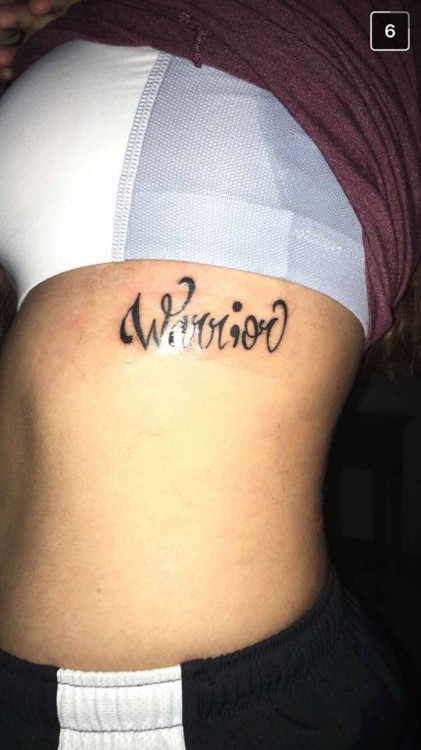 18 Powerful One Word Tattoos That Prove A Single Word Can Make A Statement