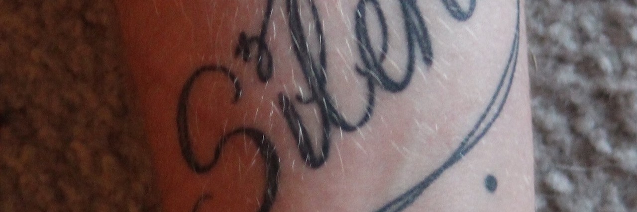 Suicide: How a Simple Symbol Changed My Life A tattoo of the word "silence" and a semicolon