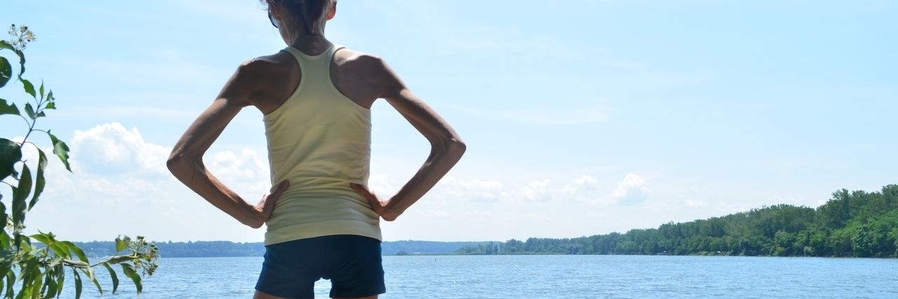 Why MS Stands for More Than 'Multiple Sclerosis' Stephanie overlooking a lake