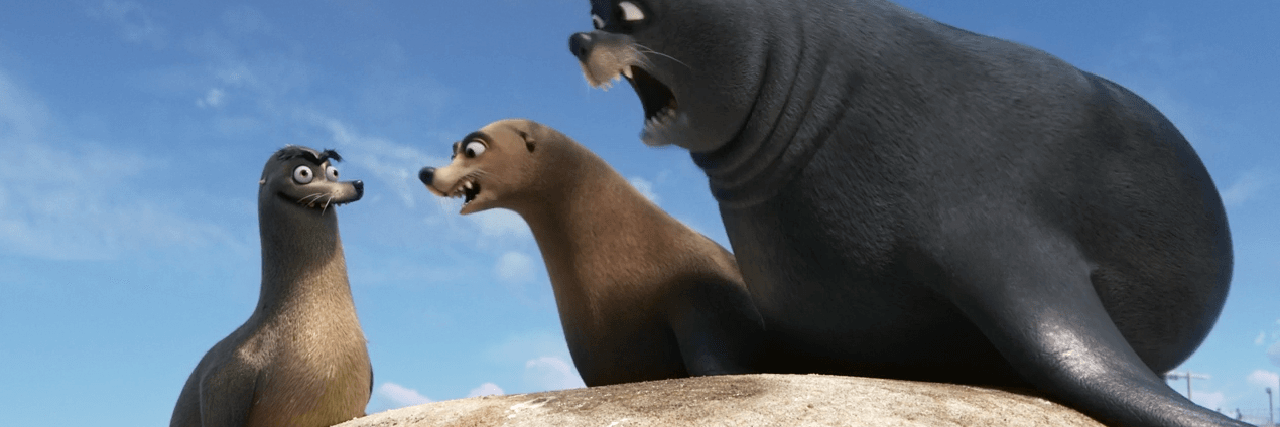 Finding dory sea deals lion