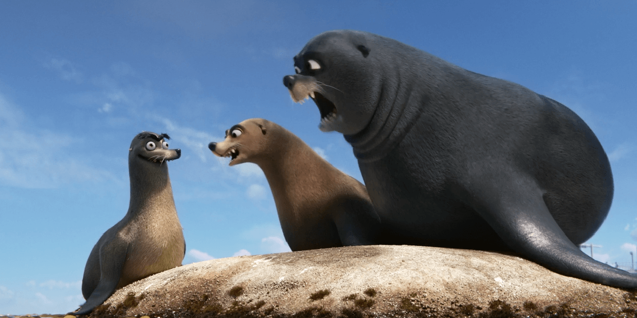 Gerald finding dory gif
