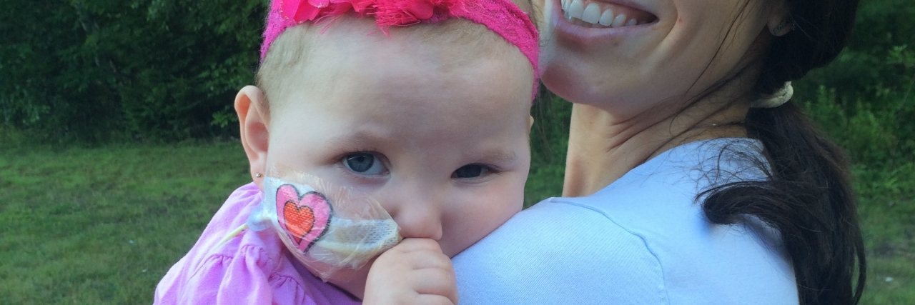 Randi and her daughter Sonya who has a rare genetic disorder, CDKL5