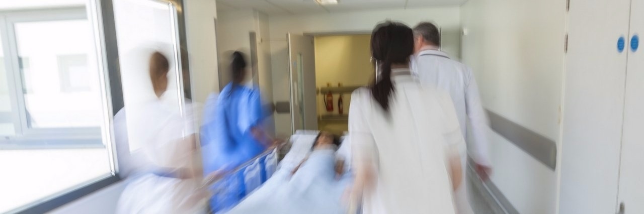 Creating an Emergency Medical Protocol for Rare Disease Patients patient on stretcher in the emergency room