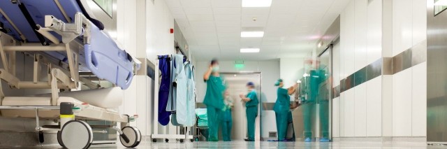 Hospital corridor
