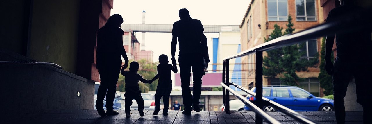 Autism Spectrum Disorder: 3 Words to Remember During a Meltdown Young family walking together