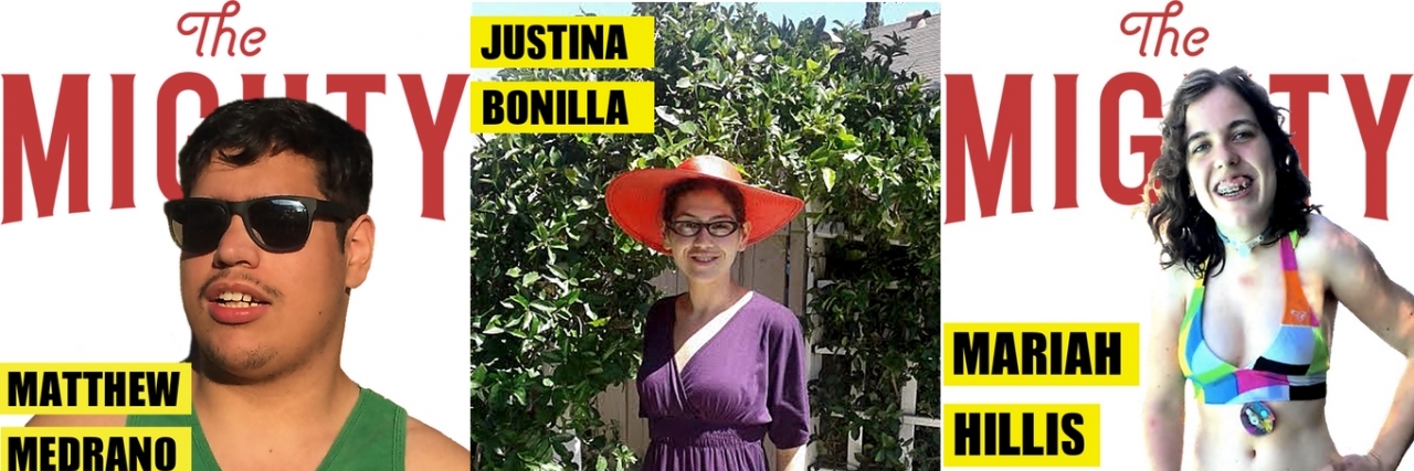 Matthew Medrano Talks About Body Image and Cerebral Palsy Three covers featuring people with disabilites