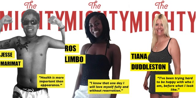 How Jesse Marimat Learned to Embrace His Scars The Mighty features three people with chronic illnesses on magazine covers