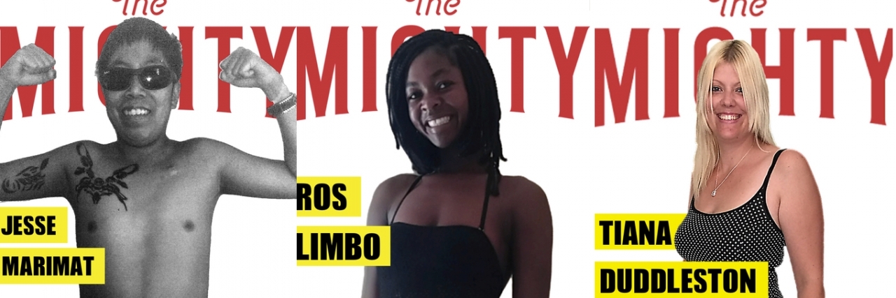 The Mighty features three people with chronic illnesses on magazine covers