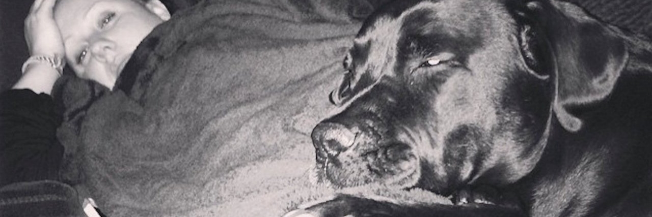 How My Dog Helps Me Cope With My Chronic Illness Noelle Chelli Lopez and her dog, Bear