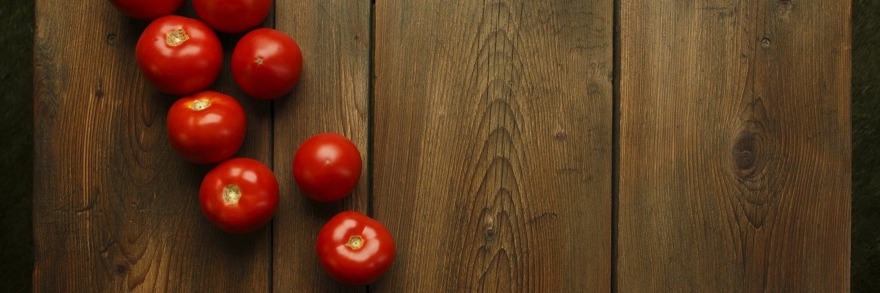 Salicylate Sensitivity: How Eating Healthy Food Makes Me Sick tomatoes on a picnic table