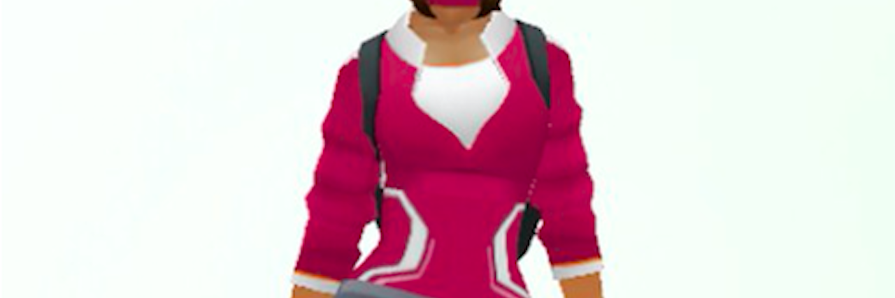 black woman avatar in Pokemon Go