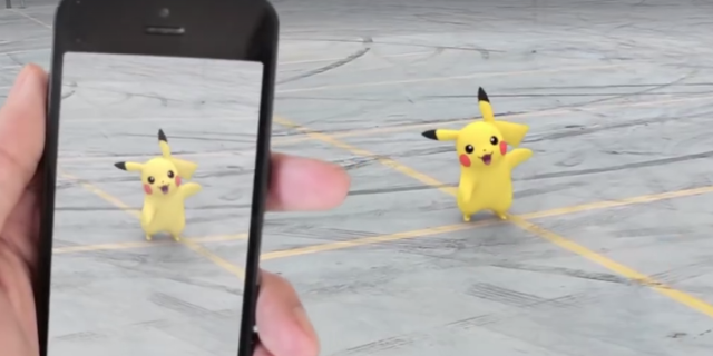 How Pokemon Go 'Gave Me a Break' From Cerebral Palsy Someone playing Pokemon Go, who found Pikachu