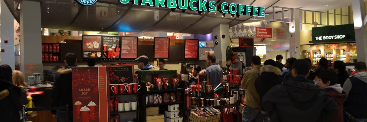 A photo of an Ontario Starbucks location