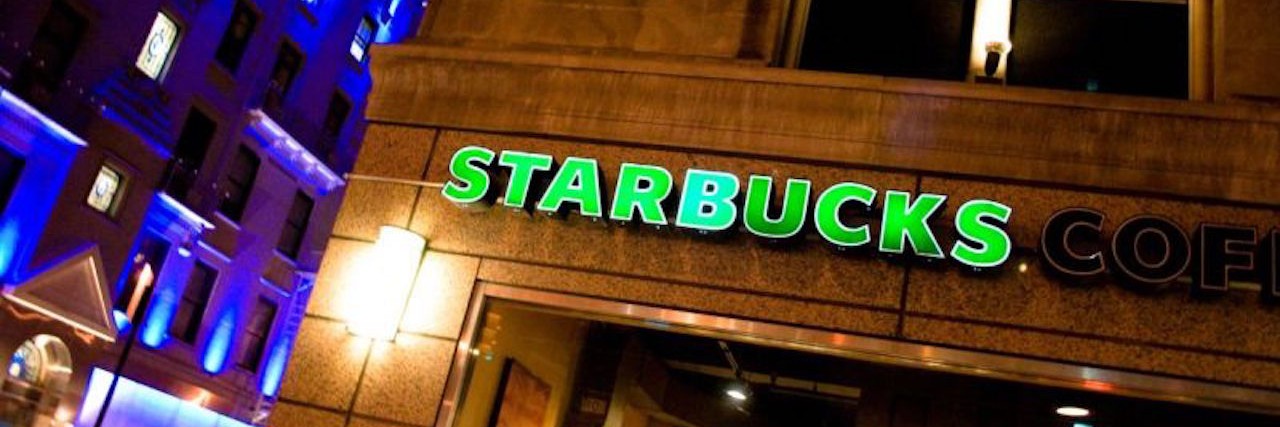 Woman With SMA Thanks Stranger in Starbucks for Act of Kindness starbucks, new york city