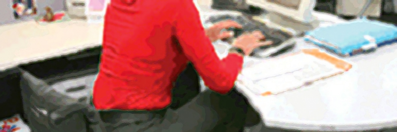 Increasing Employment Opportunities for People With Disabilities Woman in wheelchair at computer.